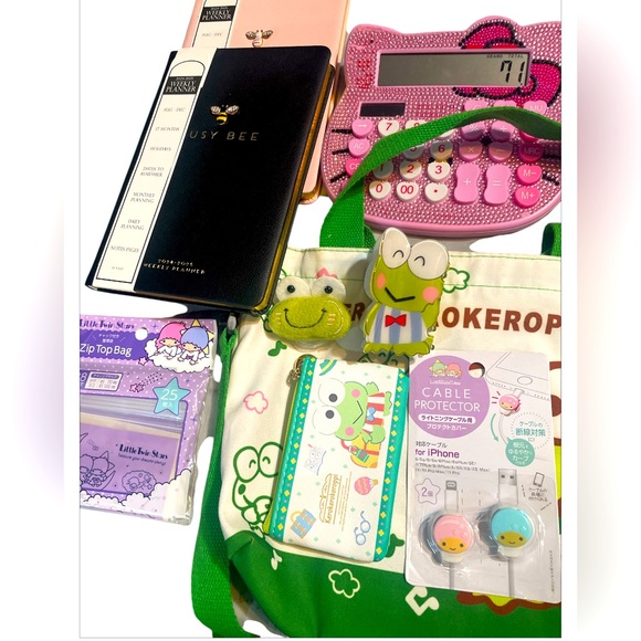 Sanrio Handbags - Kerroppi and twin star bundle